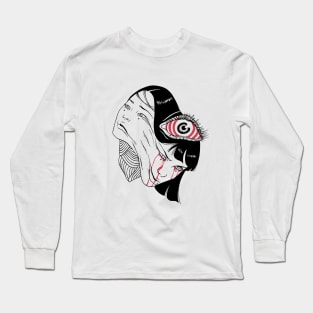 Tattoo flash Japan Siblings Long Sleeve T-Shirt